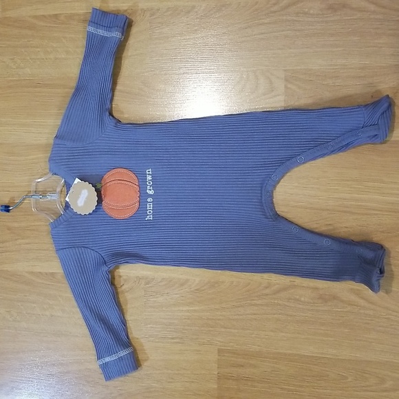 Mud Pie ribbed one piece with snaps NWT - Picture 1 of 10